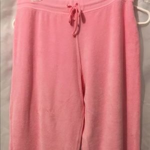Lilly Pulitzer Pants - Lilly Pulitzer Pink Velour Lounge Pants Lilly Pulitzer Pants - Lilly Pulitzer Pink Velour Lounge Pants